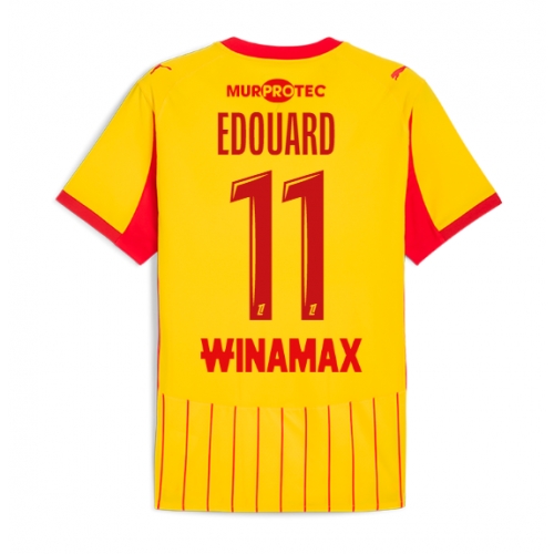 Billige Fotballdrakt RC Lens Odsonne Edouard #11 Replika Hjemmedrakt 2025-26 Kortermet Billige Fotballdrakt RC Lens Odsonne Edouard #11 Replika Hjemmedrakt 2025-26 Kortermet